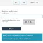BitPanda registration form