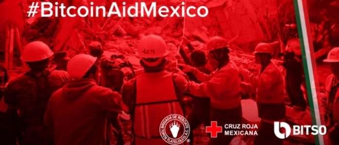 Bitcoin Donations for Mexico earthquake victims