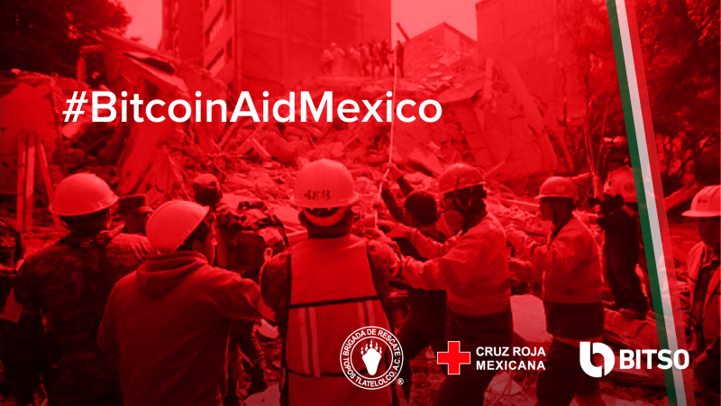 Bitso Launched Cryptocurrency Donation for Mexico Earthquake Victims