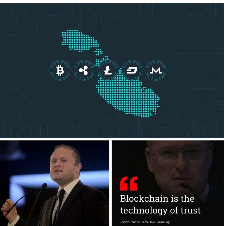 Malta embraces blockchain technology and cryptocurrency