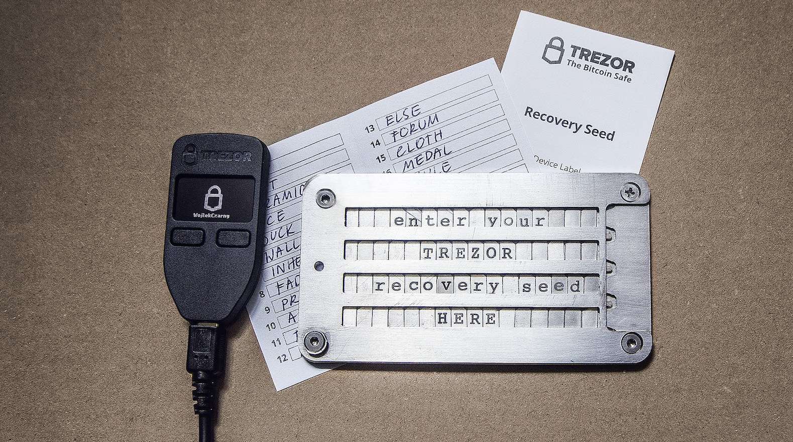 TREZOR review privacy and security