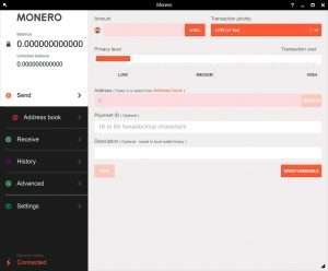 Monero GUI Desktop Wallet