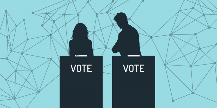 Voting on blockchain