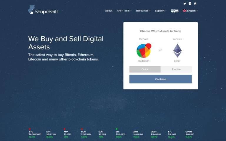 shapeshift cryptocurrency review