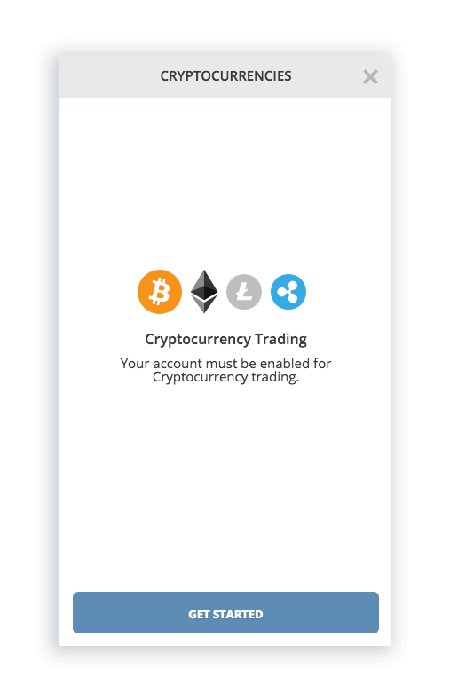 Open account with CCTrader
