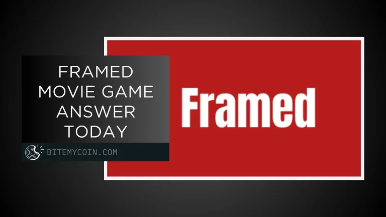 Framed Movie Game Answer Today