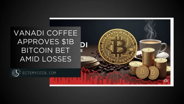 Vanadi Coffee Approves $1B Bitcoin Bet Amid Losses