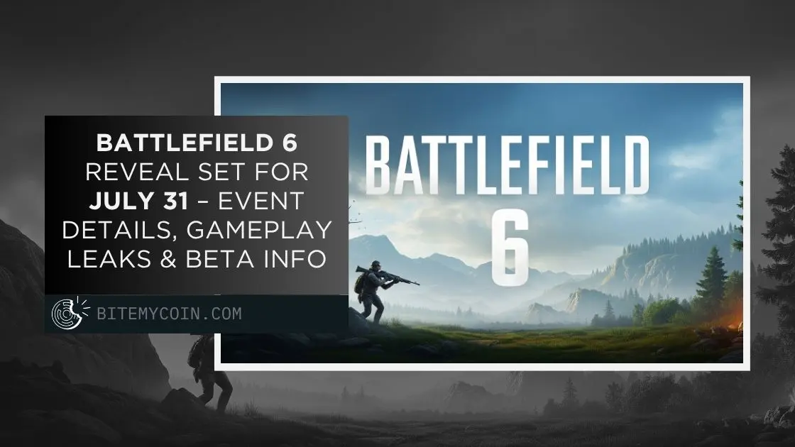 Battlefield 6 Reveal Set for July 31