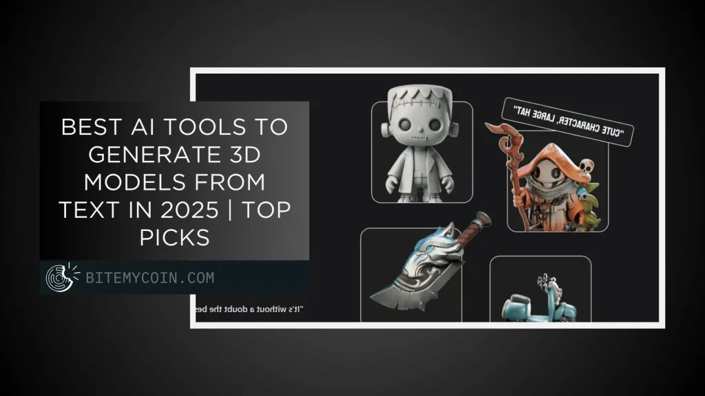 Best AI Tools to Generate 3D Models