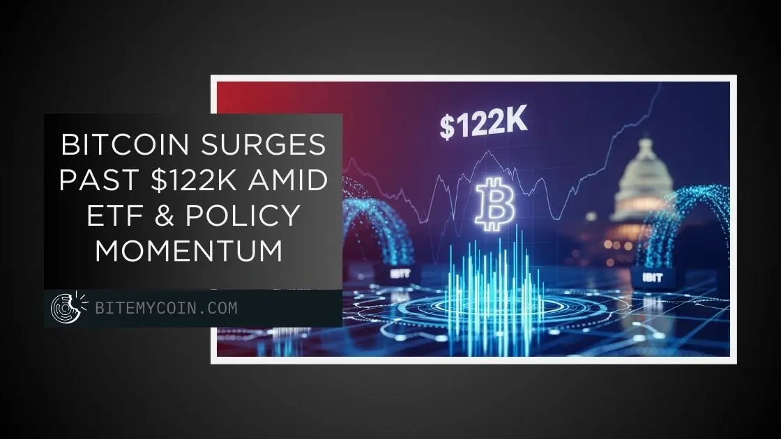 Bitcoin Surges Past $122K