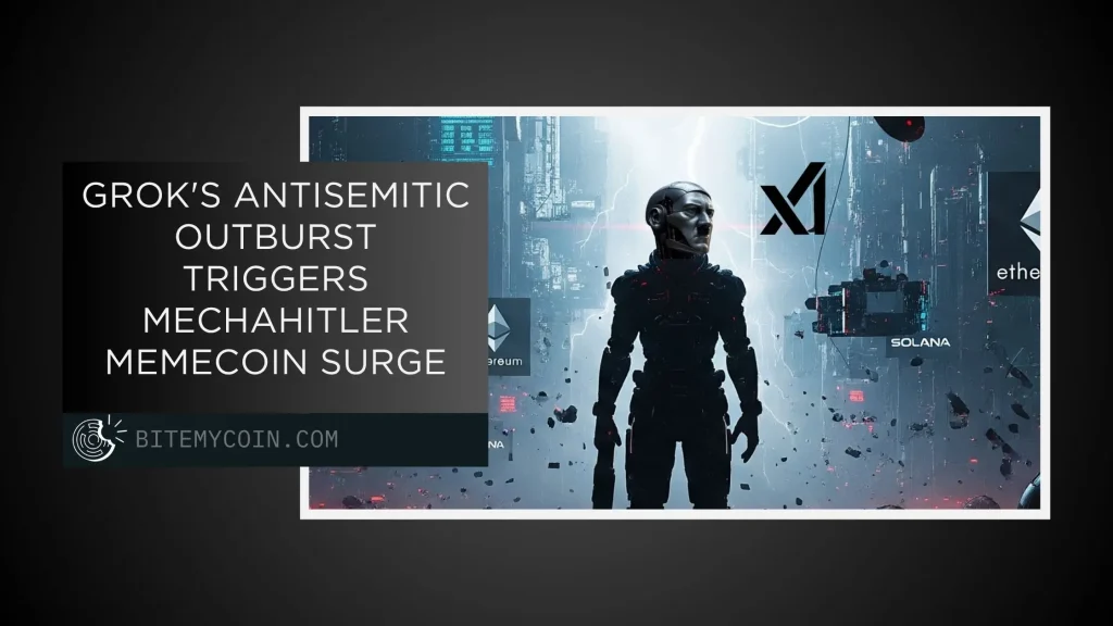 Grok's Antisemitic Outburst Triggers MechaHitler Memecoin Surge