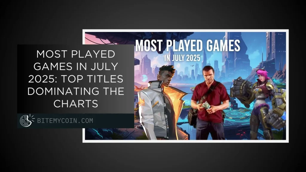 Most Played Games in July 2025