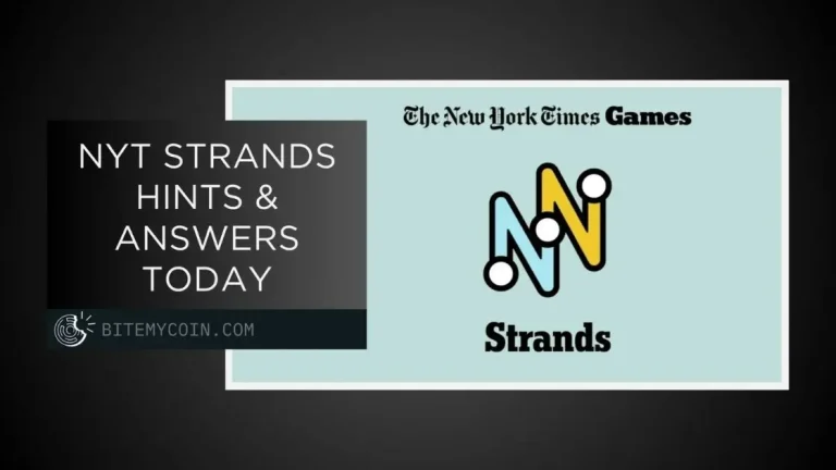 NYT Strands Answer Today
