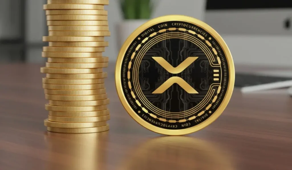 XRP coin 3D