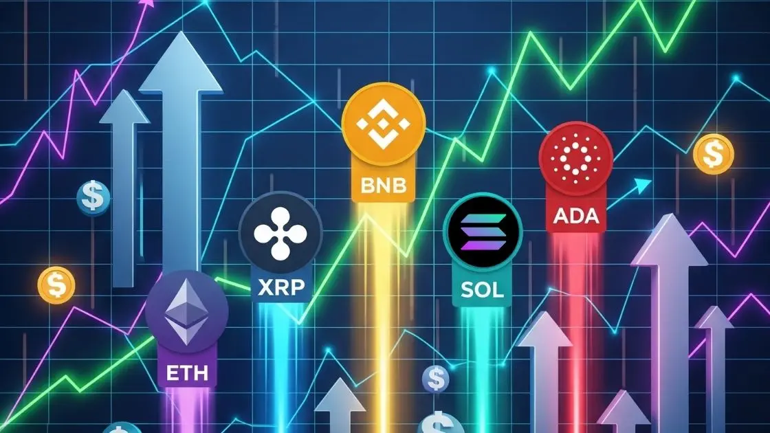 Best Crypto to Buy Now ETH, XRP, BNB, SOL, and ADA