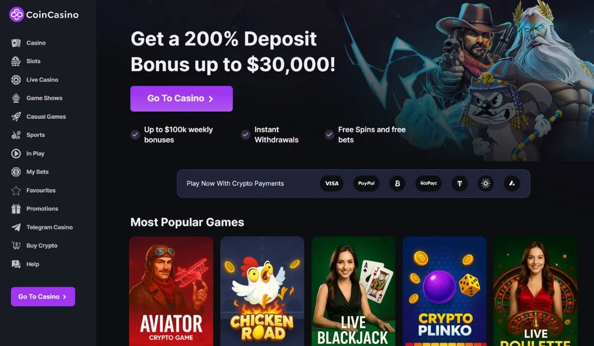 Coin Casino Screenshot