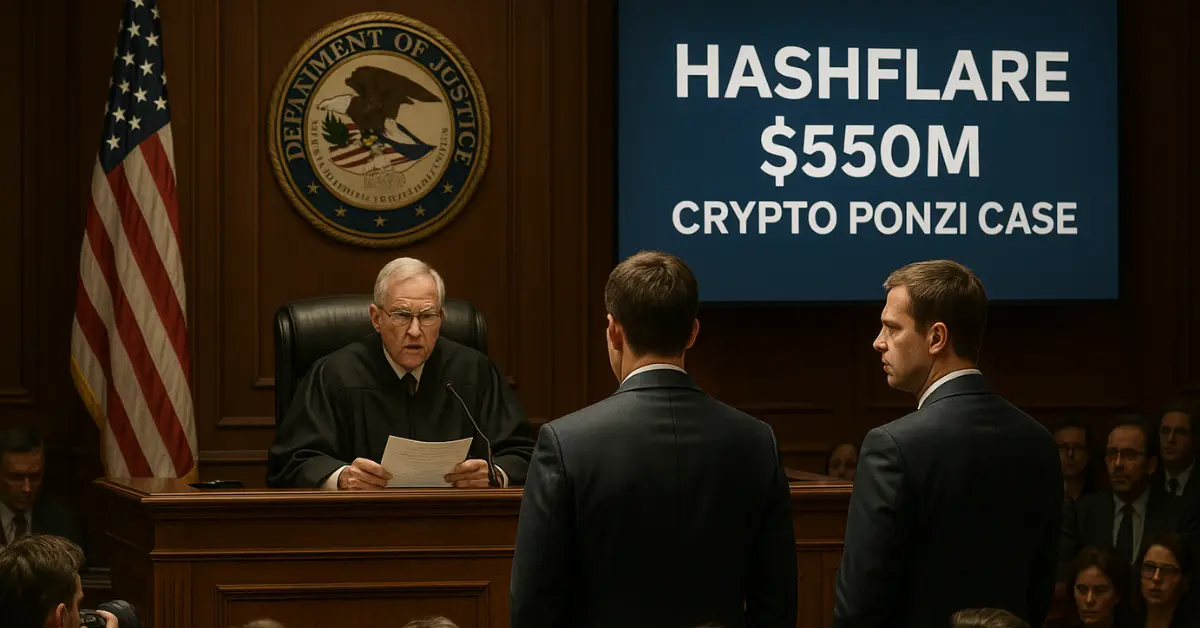 HashFlare $550M Crypto ponzi case