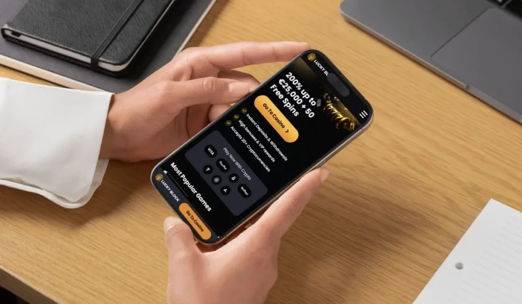 Lucky block mobile screenshot