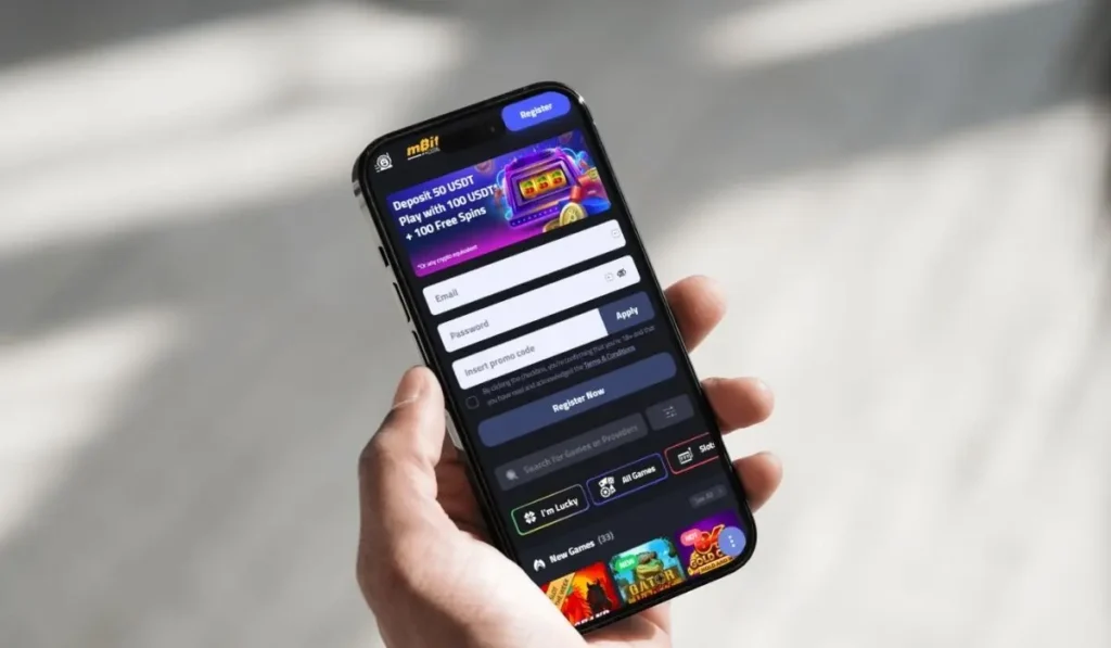 mBit Casino mobile
