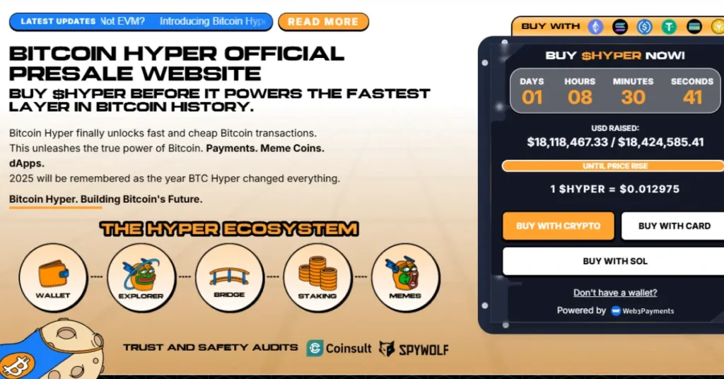 Bitcoin Hyper screenshot