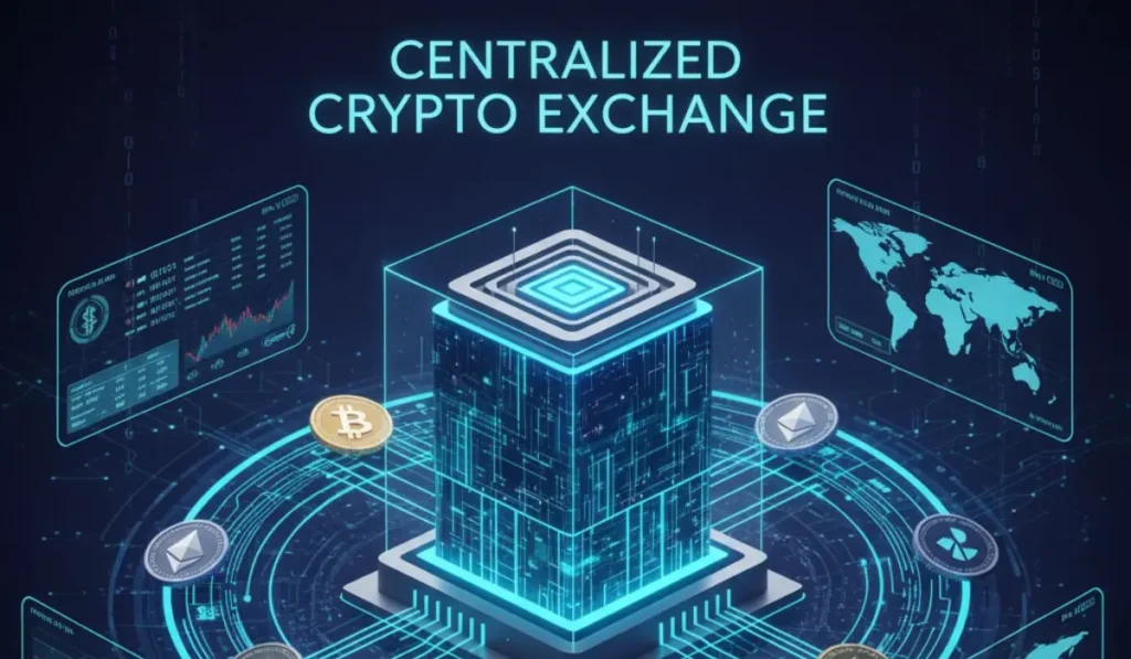 Centralized crypto exchange