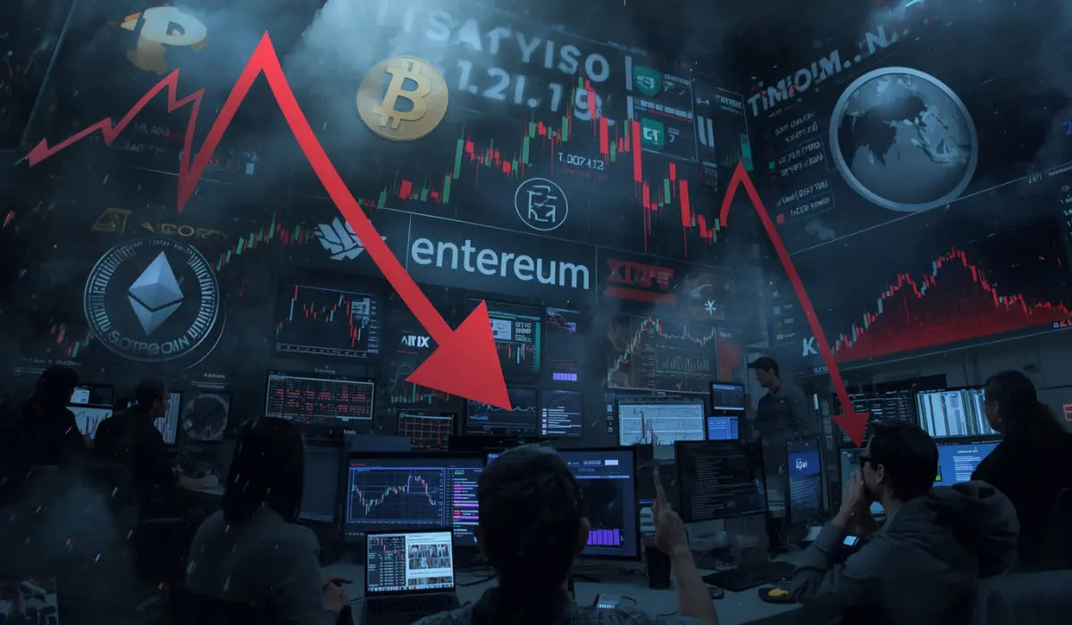 Crypto Market Liquidation Shoots $1.7B amid Bitcoin and Altcoins Crash