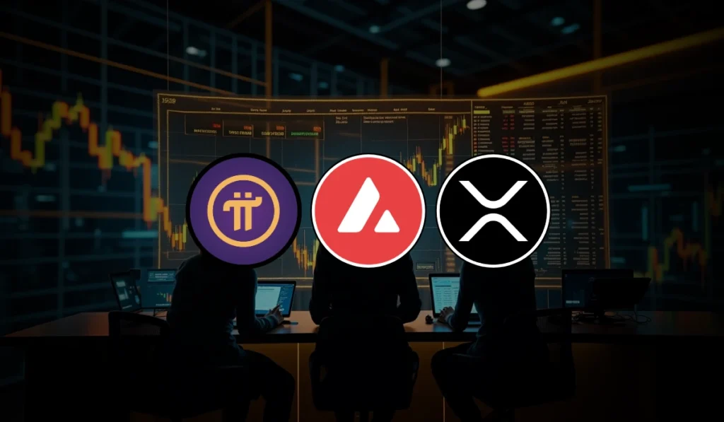 Price Predictions of Pi Coin, AVAX, and XRP
