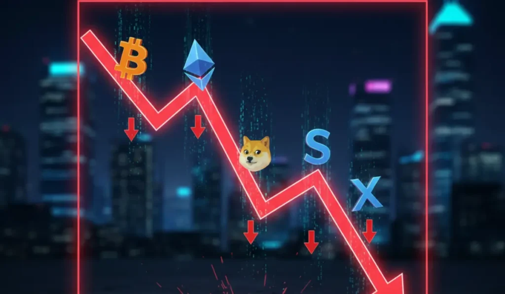 From Bitcoin to Ethereum and Popular Altcoins, Prices Are Going Down