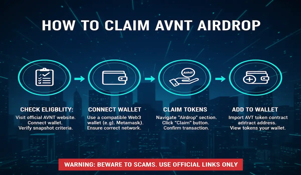How to Claim AVNT Airdrop