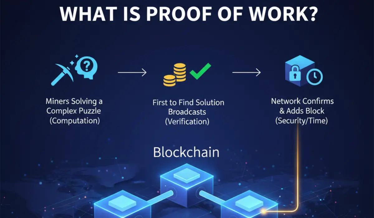 What is proof of work pow in blockchain