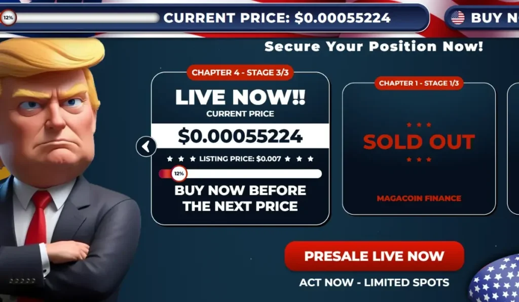 Magacoin Finance Current Price