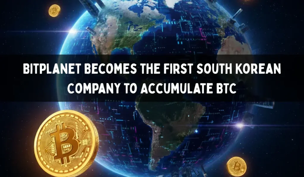 Bitplanet Becomes the First South Korean Company to Accumulate BTC