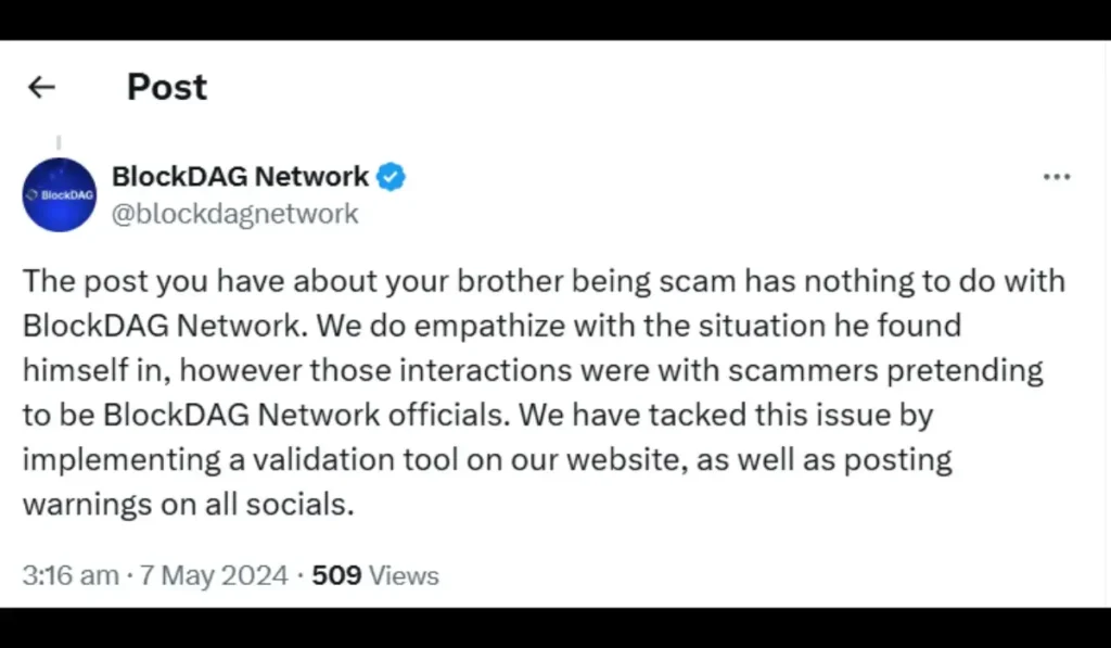 Is Blockdag Real or Fake? - BlockDAG team response