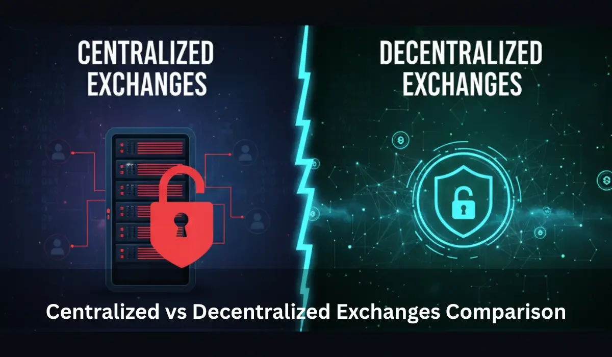 Centralized vs Decentralized Exchanges: Comparison 2025