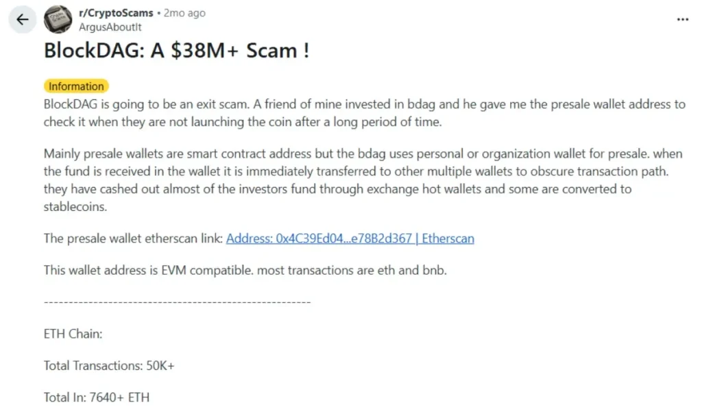 Is Blockdag Real or Fake? - Reddit discussion