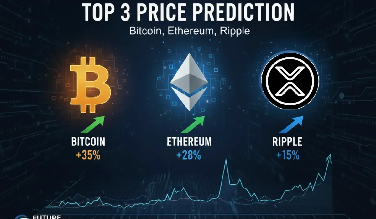 Top 3 Price Prediction: Bitcoin, Ethereum, Ripple – BTC, ETH, and XRP