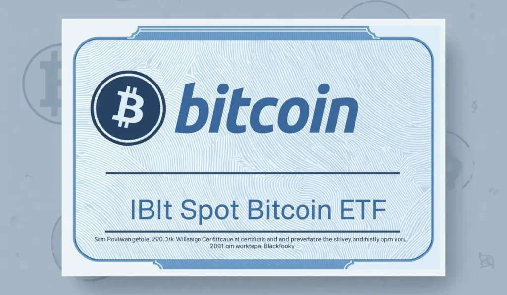 What is BlackRock’s IBIT spot bitcoin ETF?