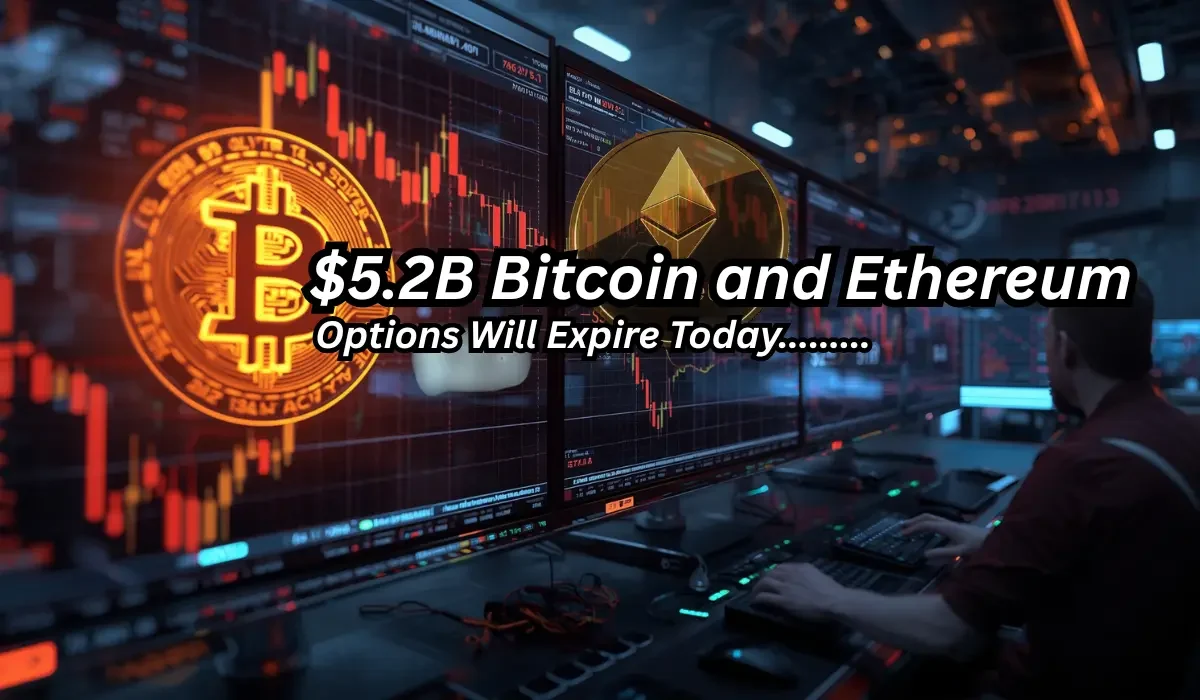 $5.2B Bitcoin and Ethereum Options Will Expire Today