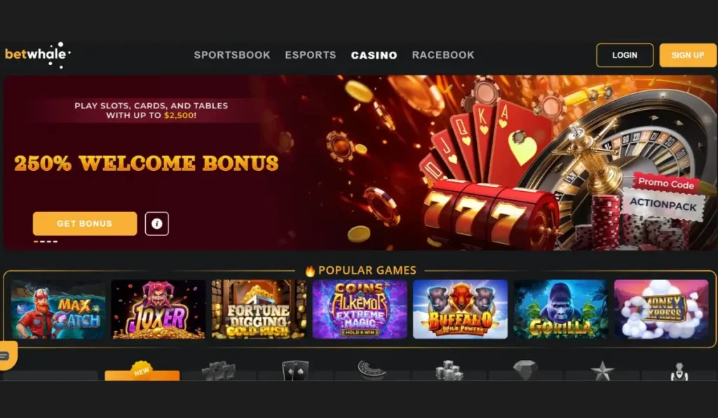 Betwhale Casino – Best Crash Gambling Site