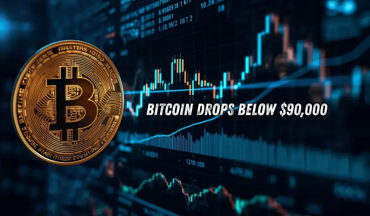 Bitcoin Drops Below $90,000