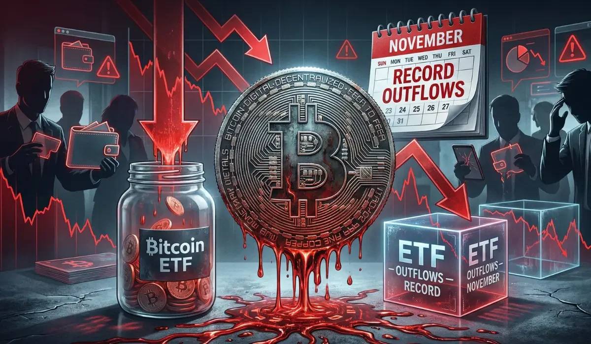 Bitcoin ETF Outflows Hit Record in November as Investors Flee Risk