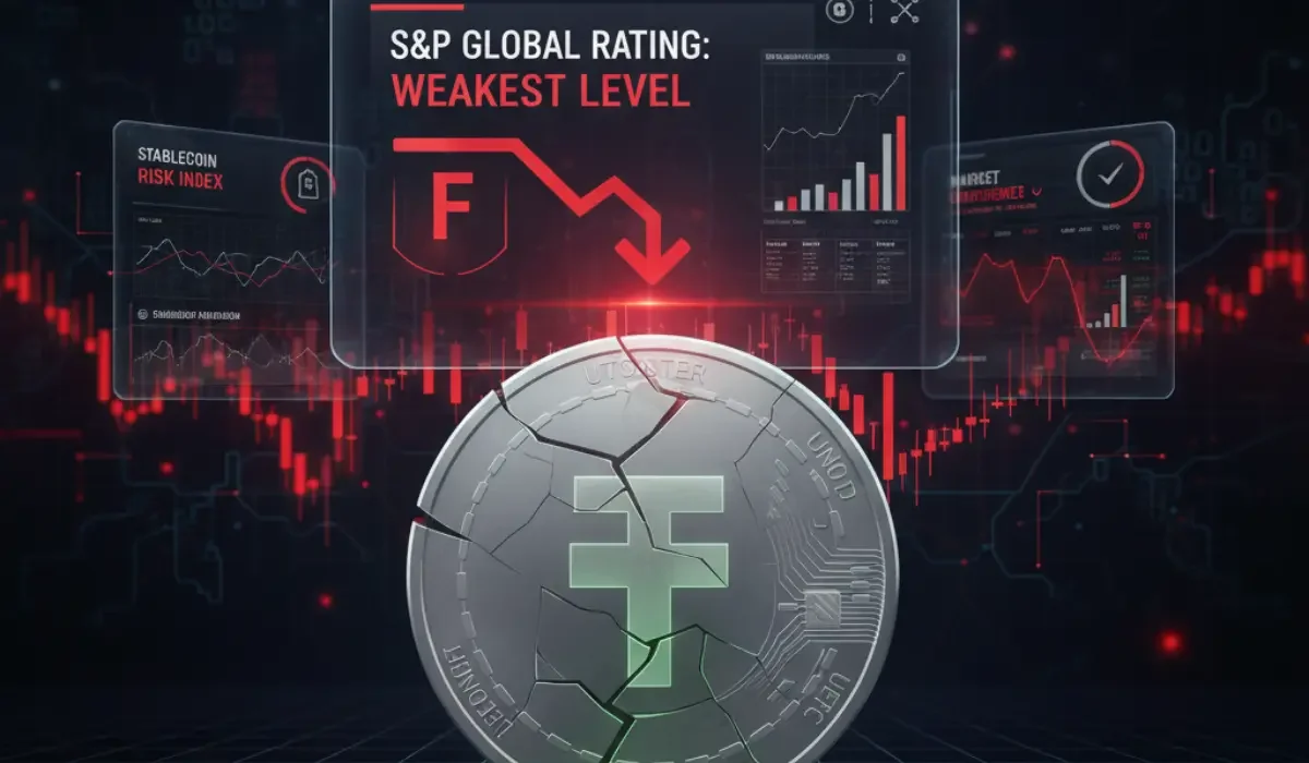 S&P Global Cuts Tether’s USDT Stability Rating to Its Lowest Tier