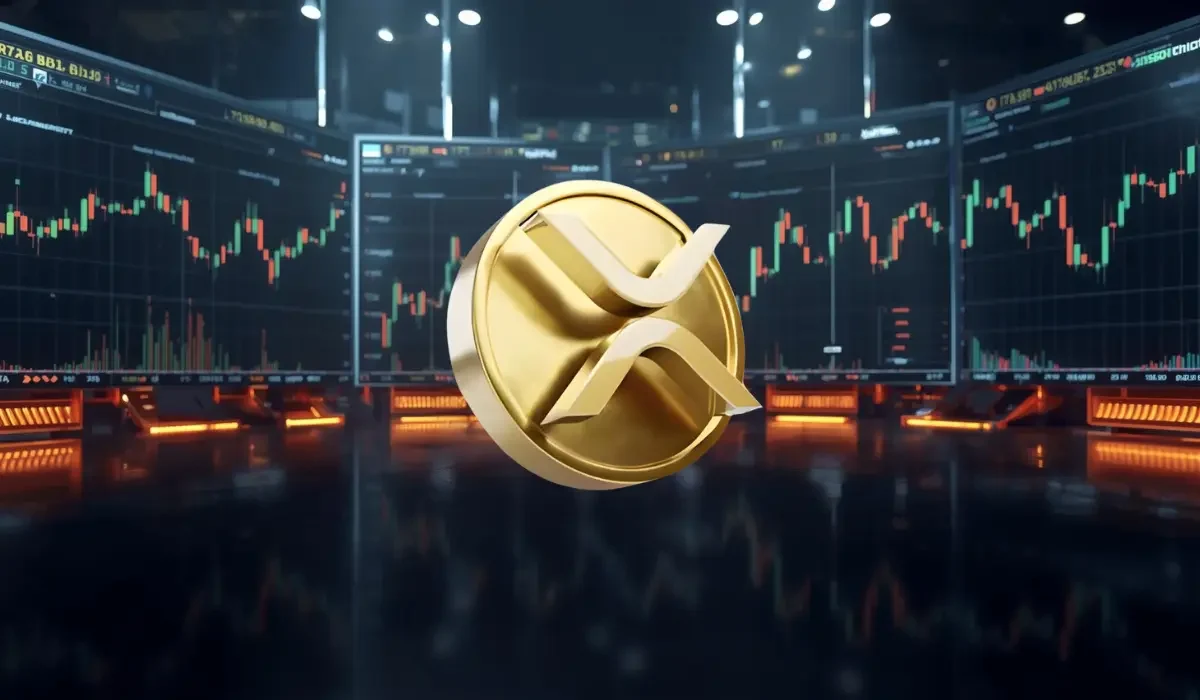 XRP price prediction chart showing 2025–2026 trends with bullish and bearish indicators
