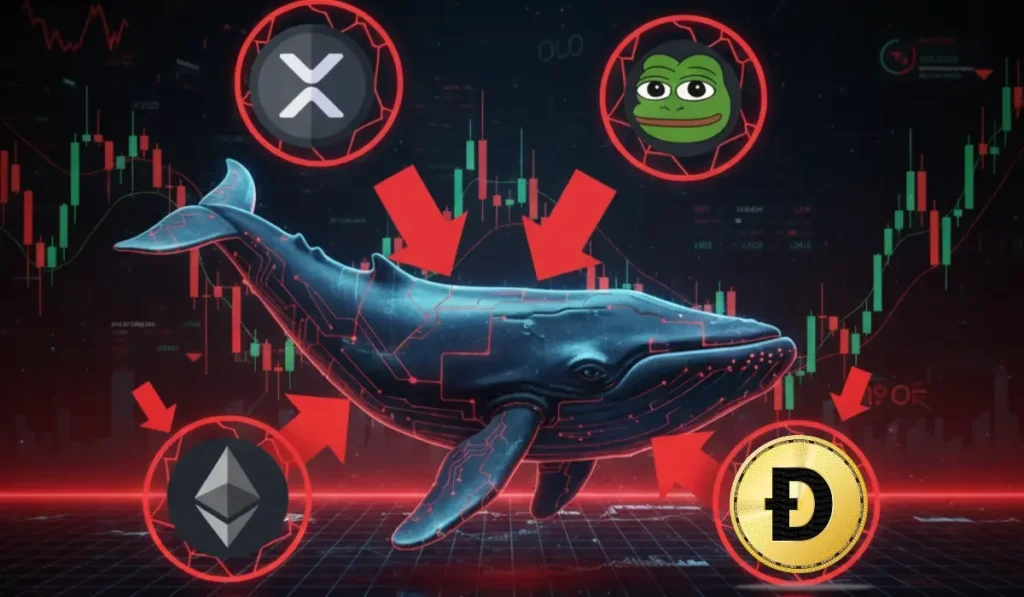 Altcoin Bear Market Started? Whales Short XRP, DOGE, ETH, PEPE, and ASTER