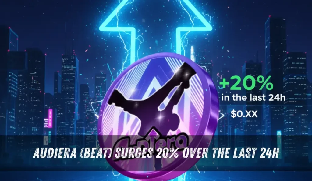 Crypto News: Audiera (BEAT) Surges 20% Over the Last 24h