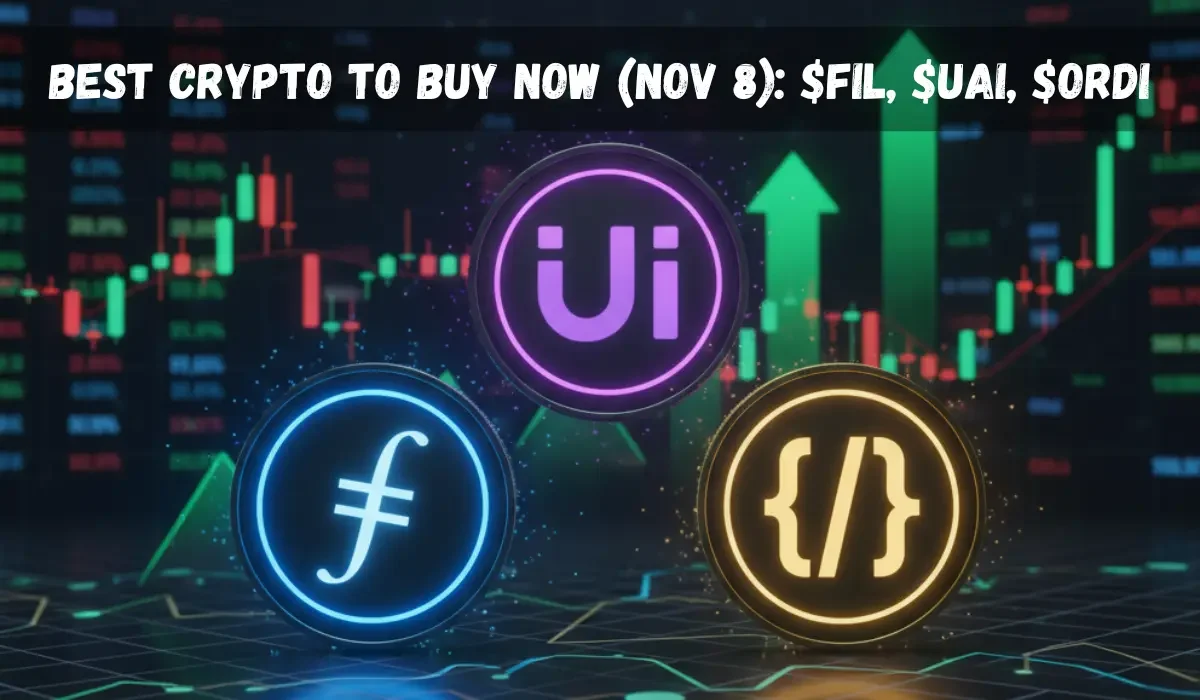 Best Crypto To Buy Now (Nov 8): $FIL, $UAI, $ORDI