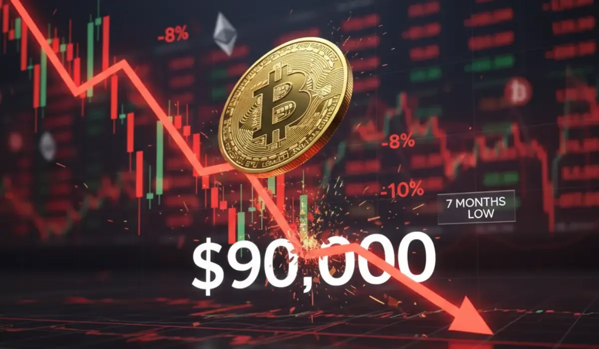Bitcoin News: Bitcoin Falls Below $90,000 for the First Time in Seven Months