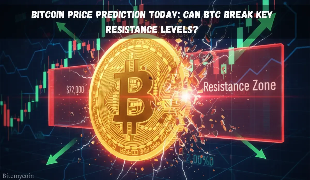 Bitcoin Price Prediction Today: Can BTC Break Key Resistance Levels?