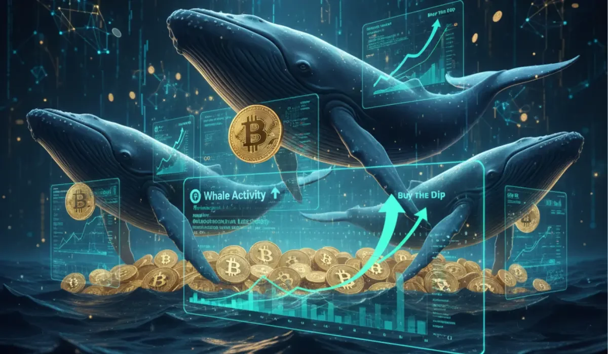 Bitcoin Whale Activity Nears 2025 Peak as Large Holders Buy the Dip