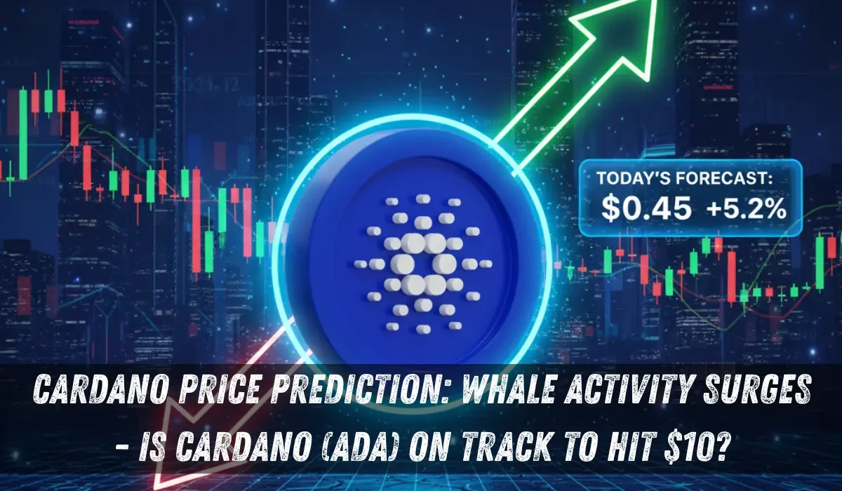 Cardano Price Prediction: Whale Activity Surges - Is Cardano (ADA) On Track To Hit $10?